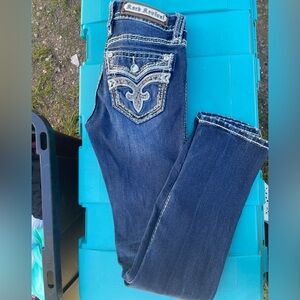 Rock Revival Dark Blue Skinny Jeans